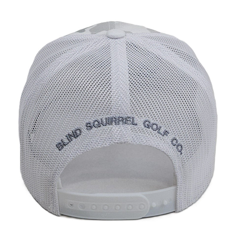 Pin Seeking Squirrel Rocket Trucker Hat - MultiCam® Alpine/White