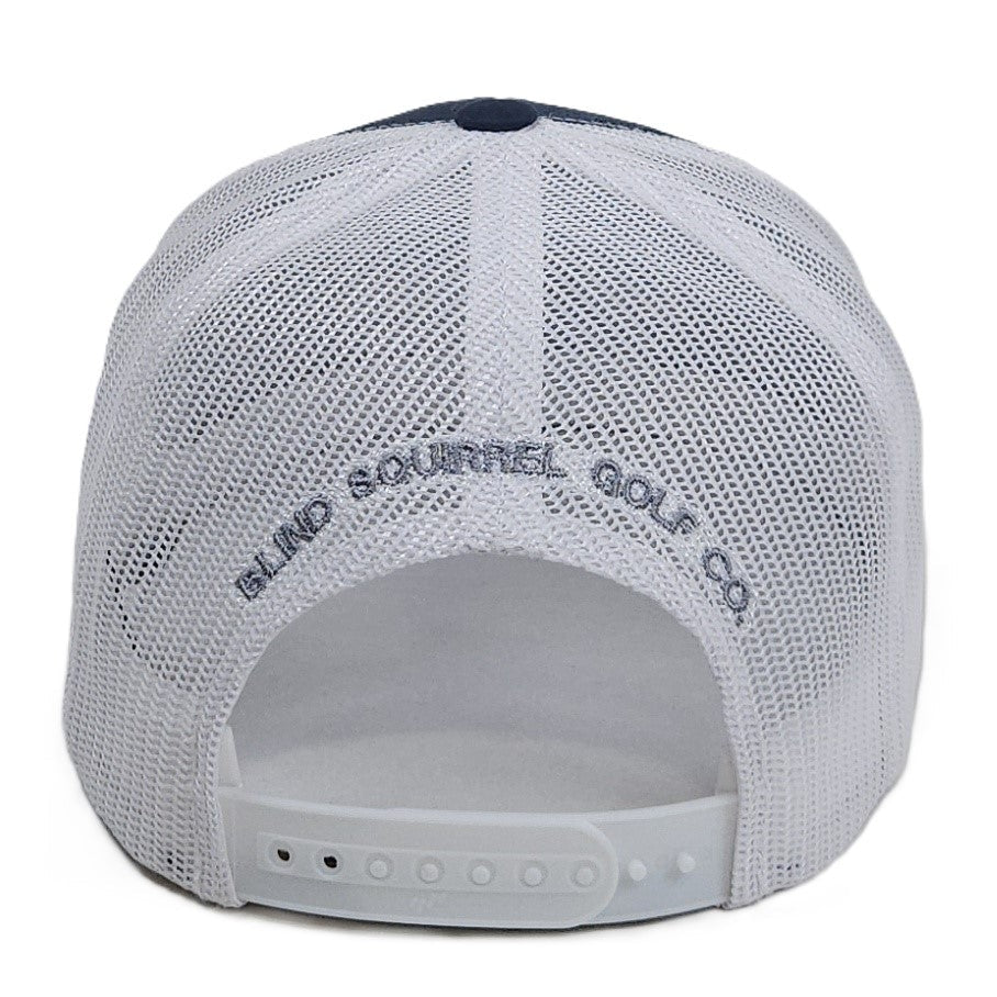 Get Lucky, Go Nuts! Trucker Hat - Navy Blue