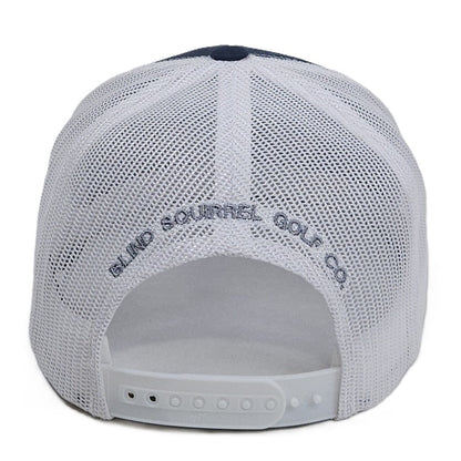 Get Lucky, Go Nuts! Trucker Hat - Navy Blue