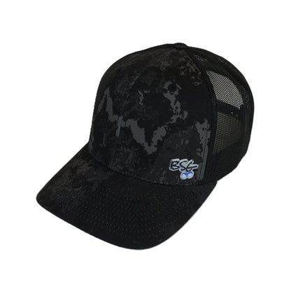 BSG Trucker Hat - Camo Collection - Poseidon Black