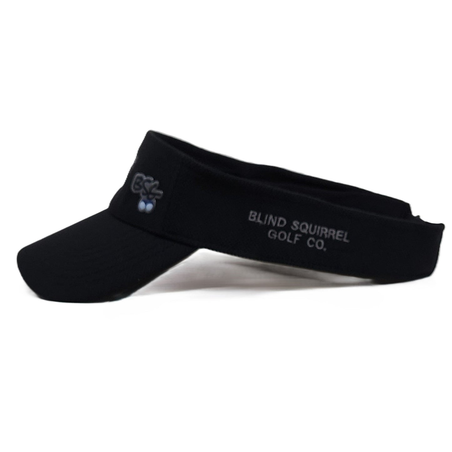 Get Lucky, Go Nuts! Golf Visor - Black